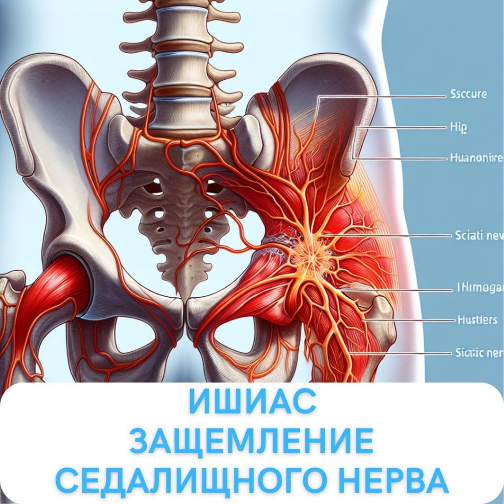 Ішіас – затискання сідничного нерва