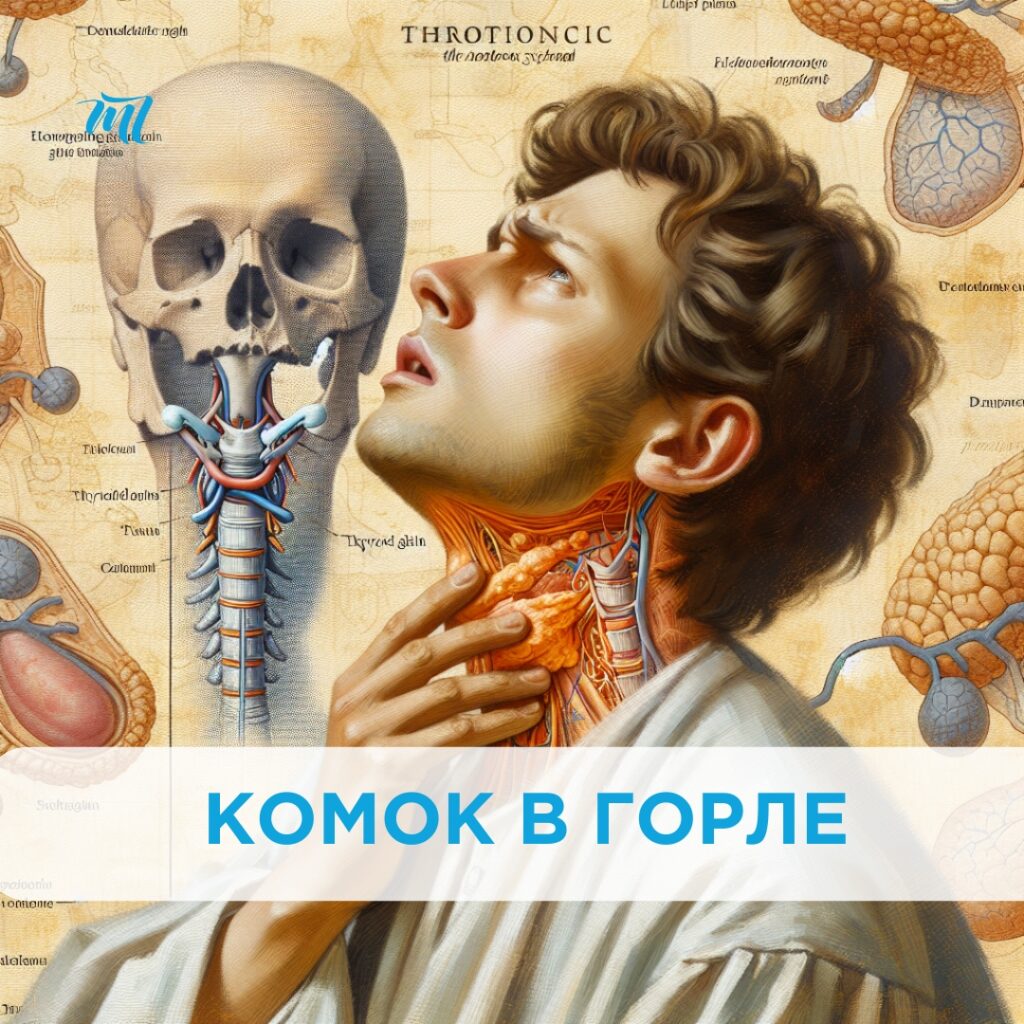 Комок в горле: причины и решения от остеопата