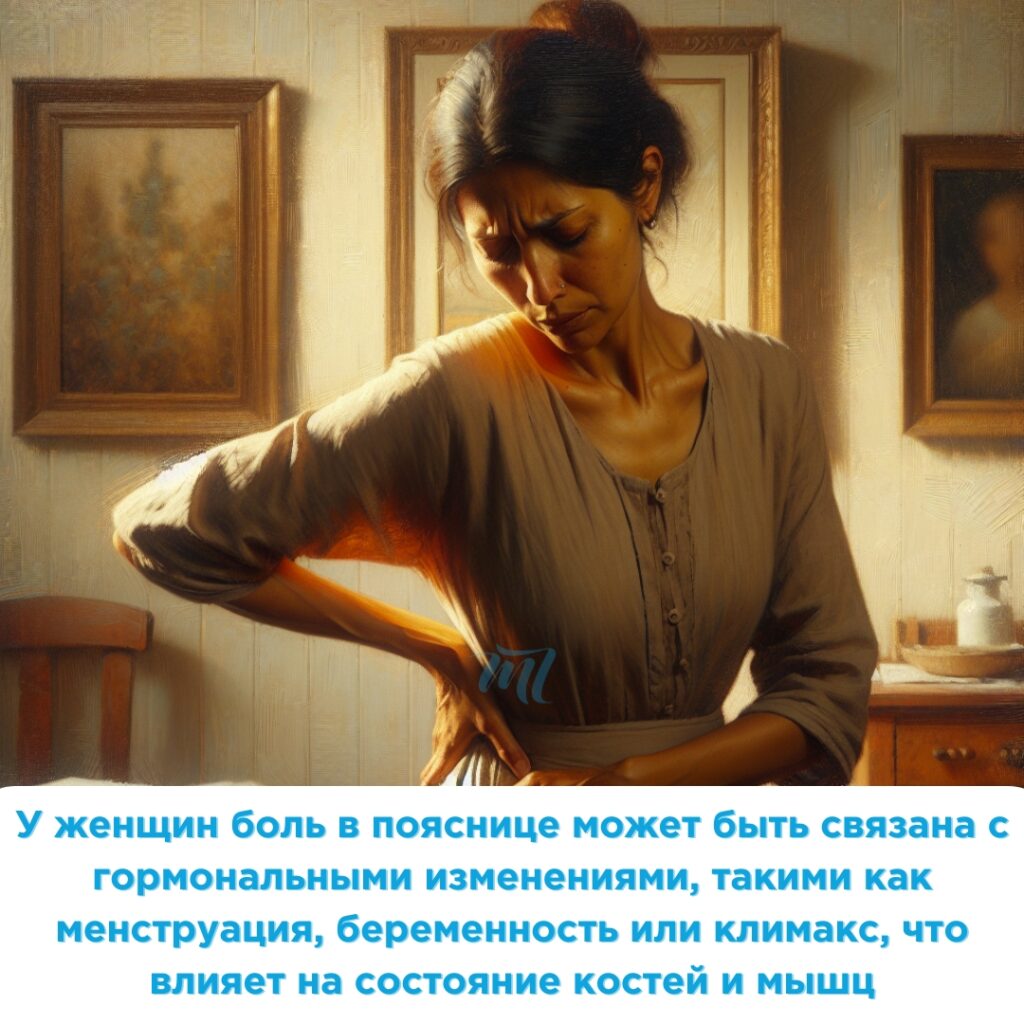 ноющая боль в пояснице у женщин