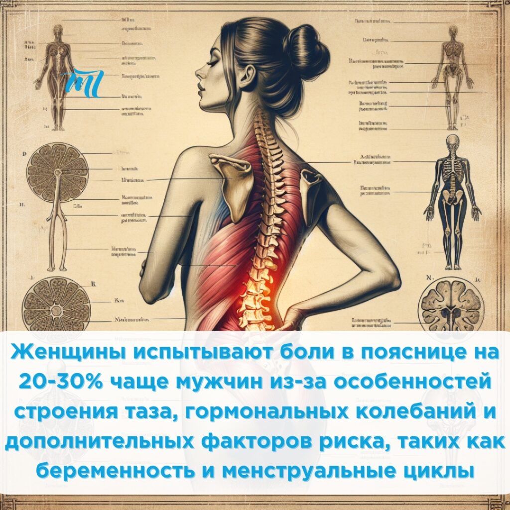 боли в пояснице у женщин
