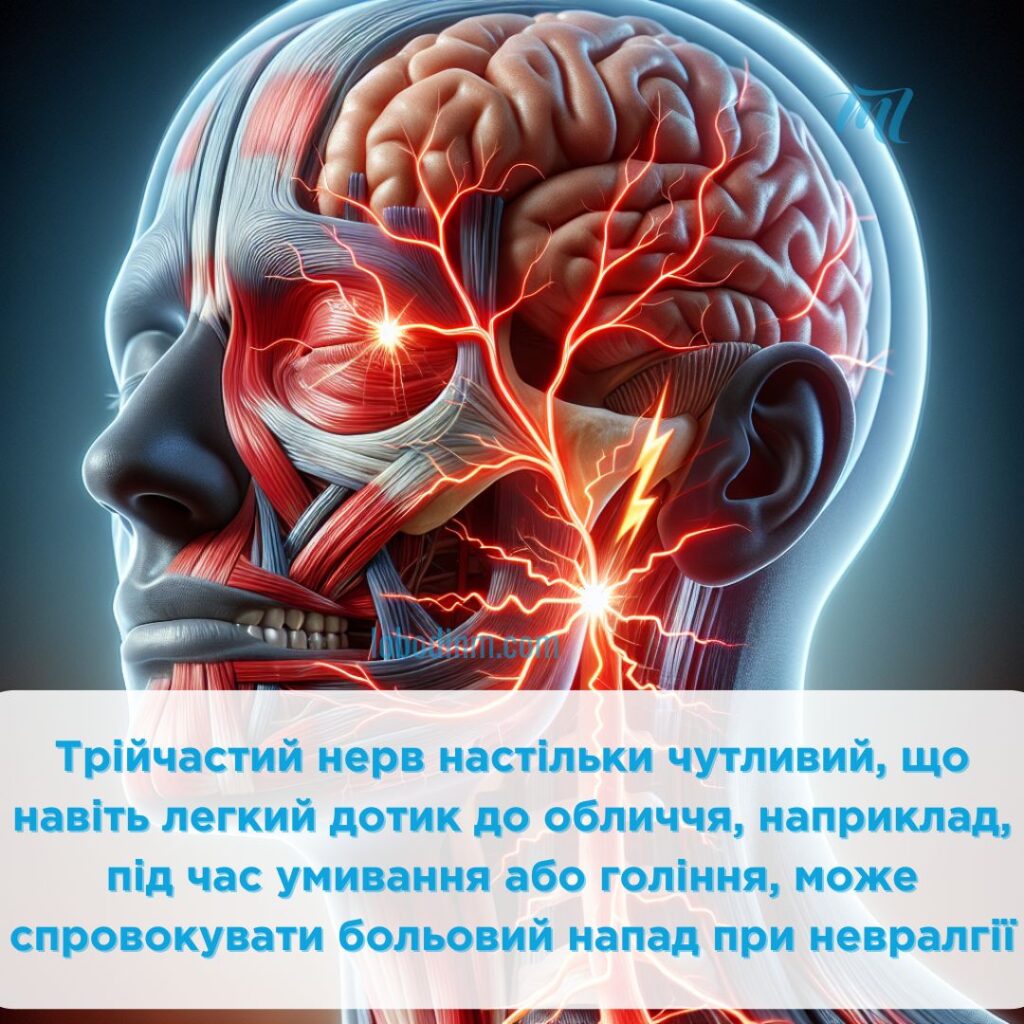 запалення трійчастого нерва