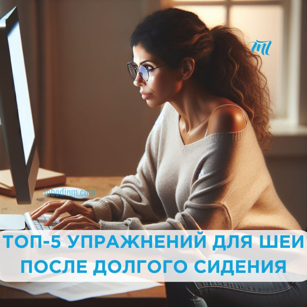 5 вправ для зняття напруги в шиї та плечах для офісних працівників