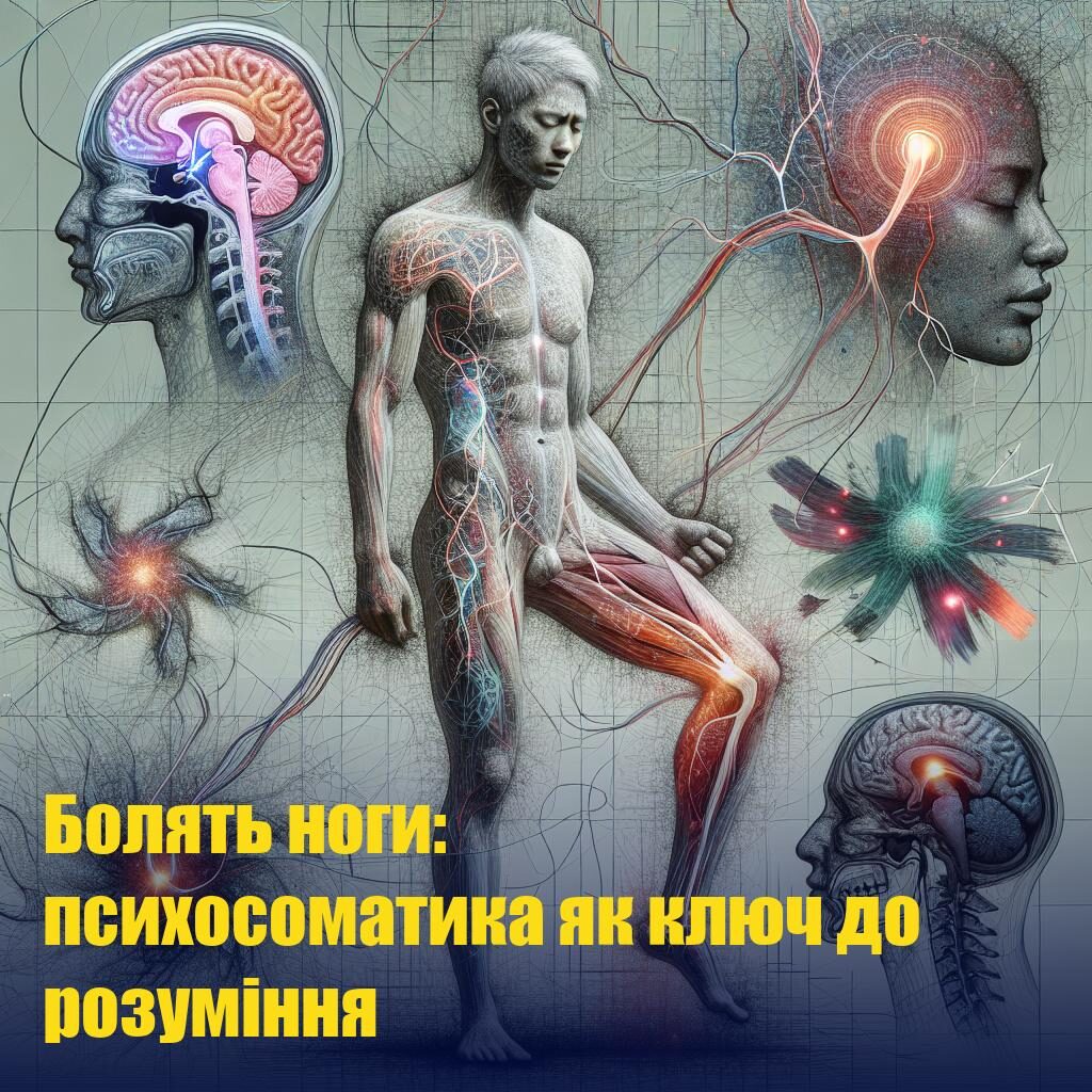Болять ноги: психосоматика як ключ до розуміння