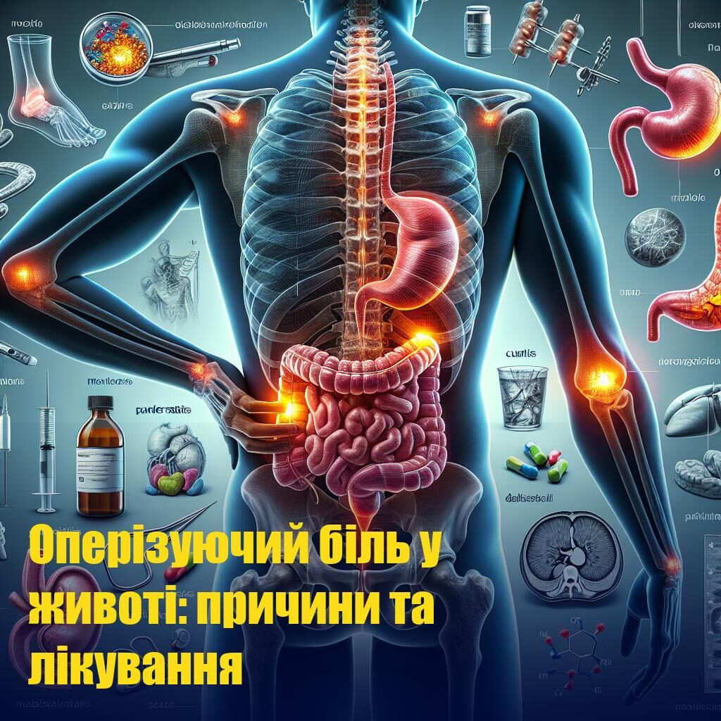 Оперізуючий біль у животі: причини та лікування