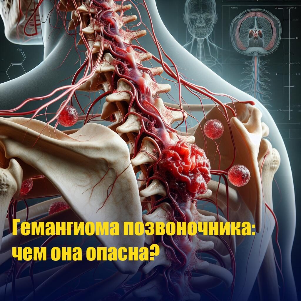 Гемангіома хребта: чим вона небезпечна та чи може зникнути сама