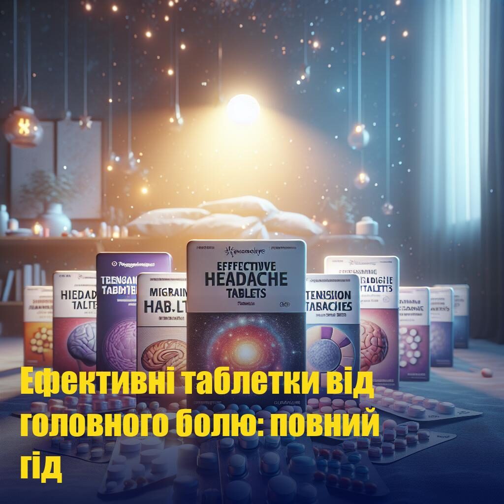 Таблетки від головного болю: повний гайд + що робити, коли вони не допомагають