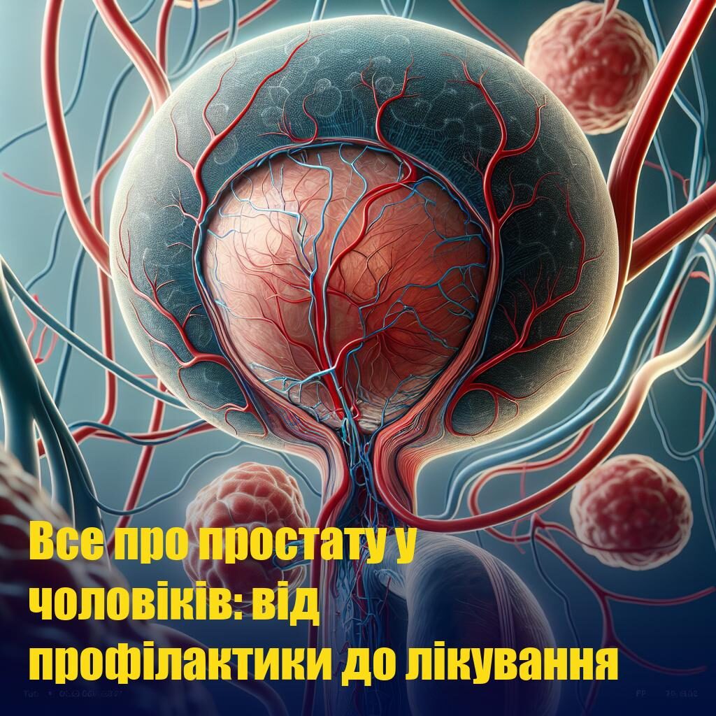 Все про простату у чоловіків: від профілактики до лікування