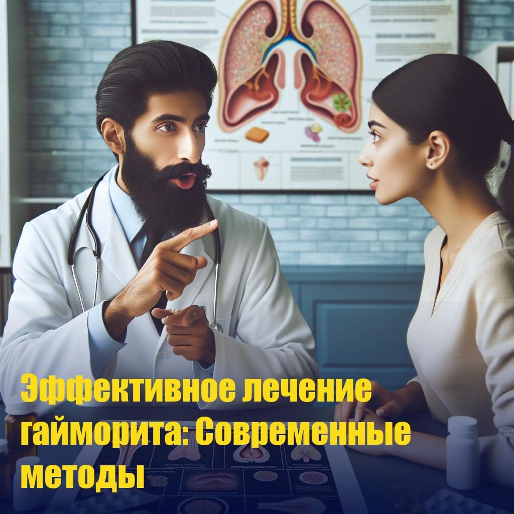 Эффективное лечение гайморита: Современные методы