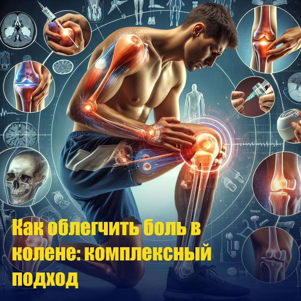 Как облегчить боль в колене: комплексный подход