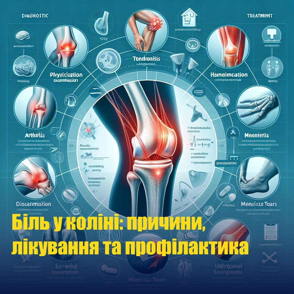 Біль у коліні: причини, лікування та профілактика