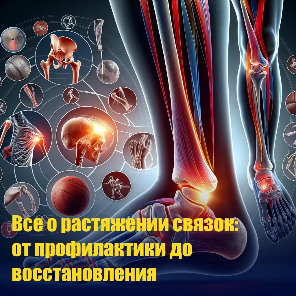 Все о растяжении связок: от профилактики до восстановления