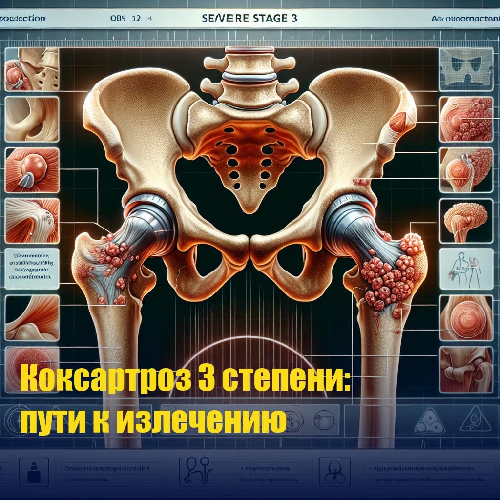Коксартроз 3 степени: пути к излечению