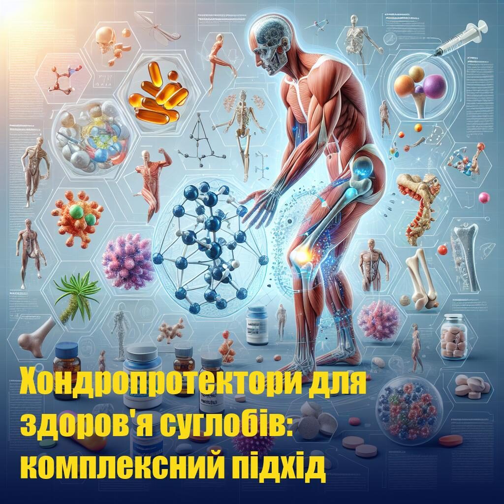 Хондропротектори для здоров’я суглобів: комплексний підхід