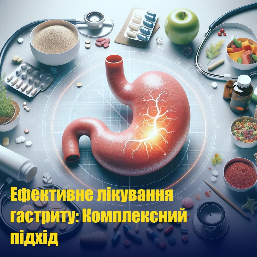 Ефективне лікування гастриту: Комплексний підхід