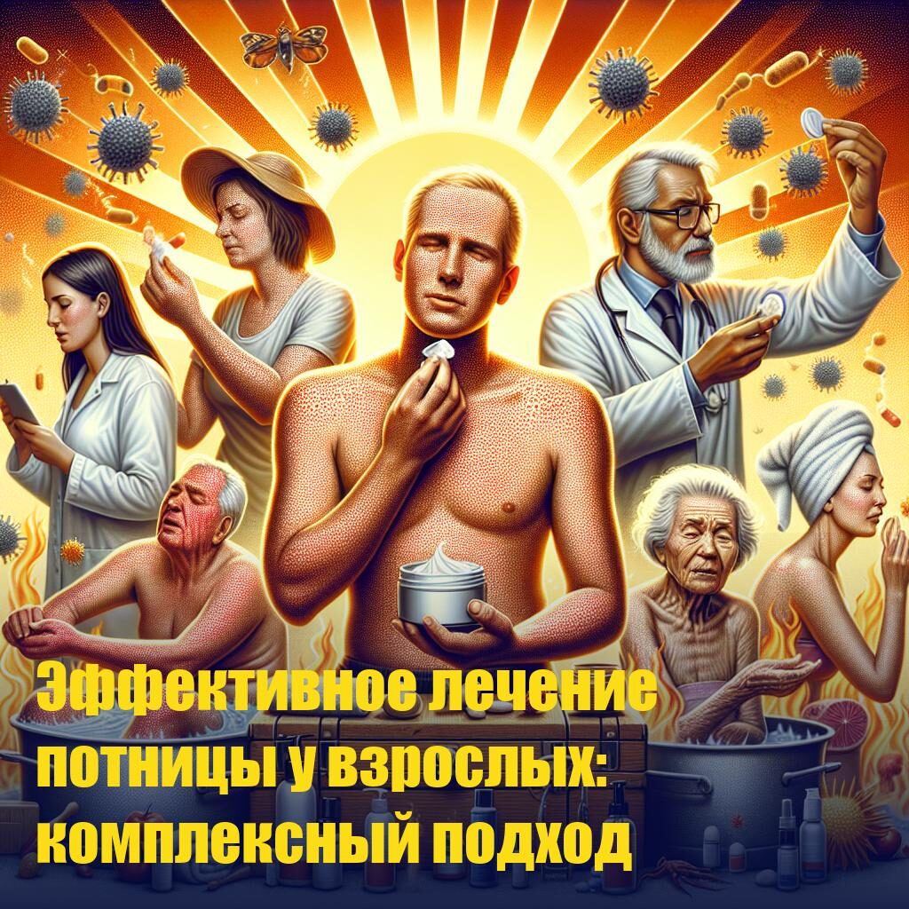 Эффективное лечение потницы у взрослых: комплексный подход