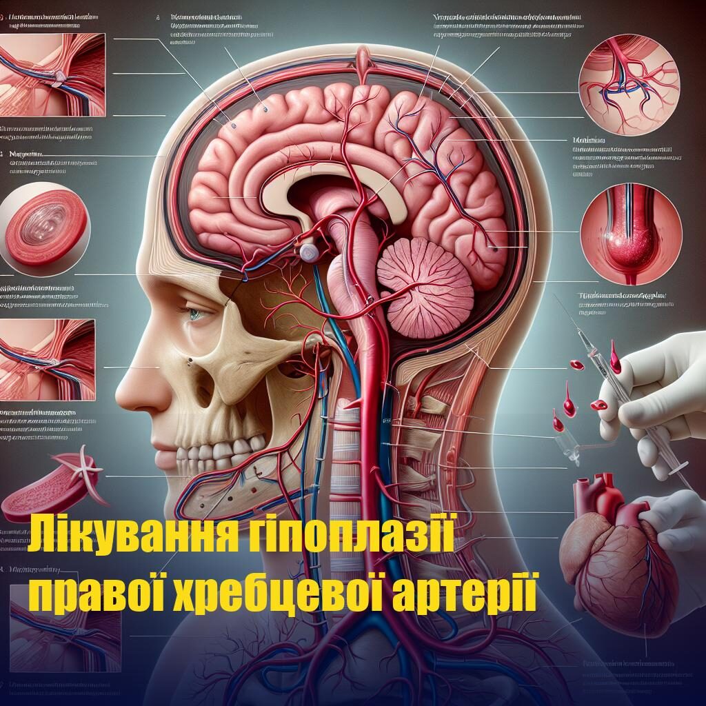 Лікування гіпоплазії правої хребцевої артерії