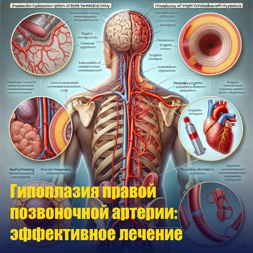 Гипоплазия правой и левой позвоночной артерии: эффективное лечение