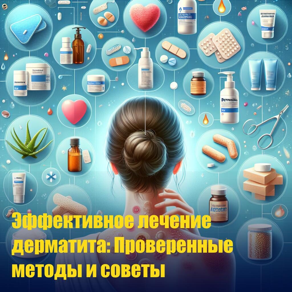 Эффективное лечение дерматита: Проверенные методы и советы