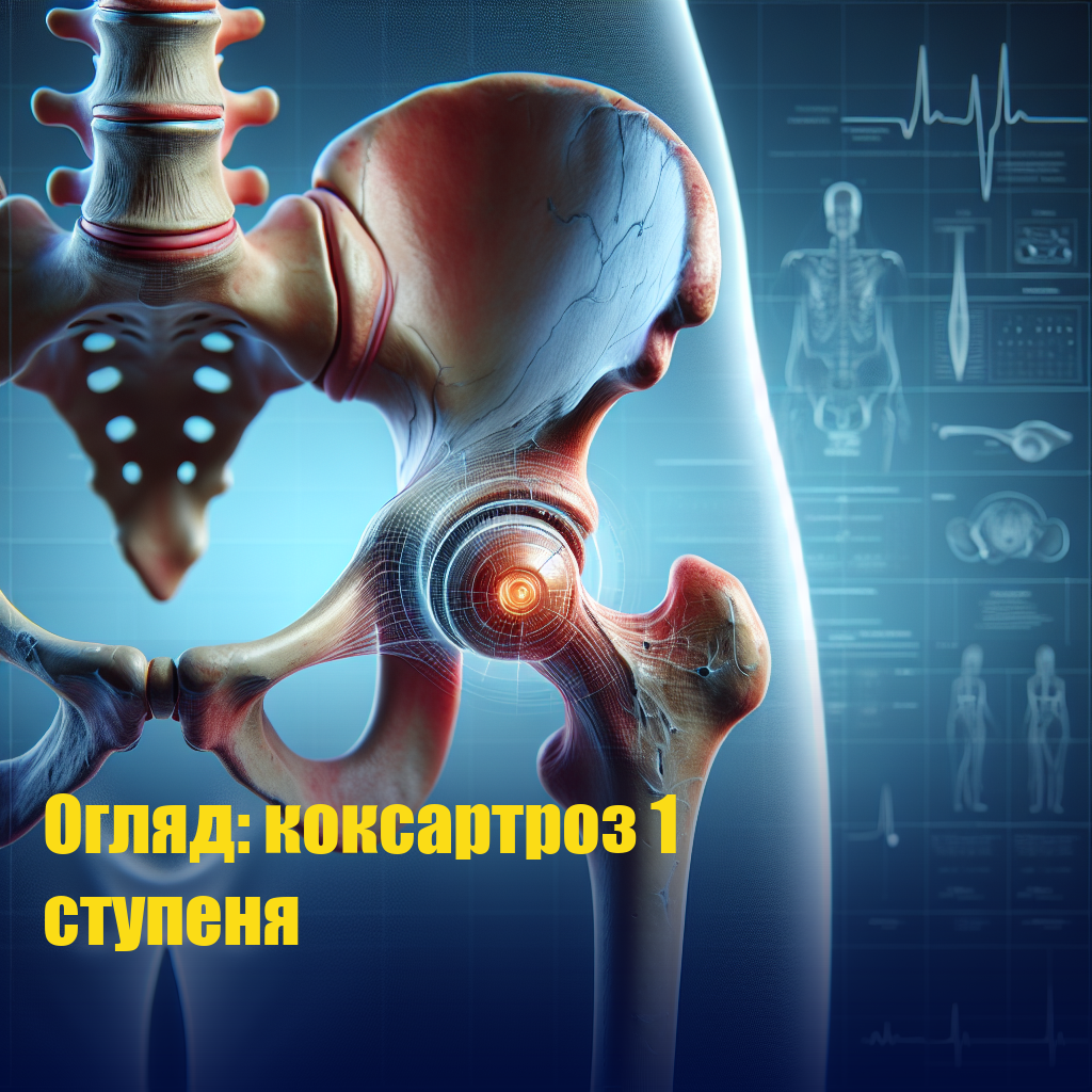 Огляд: коксартроз 1 ступеня