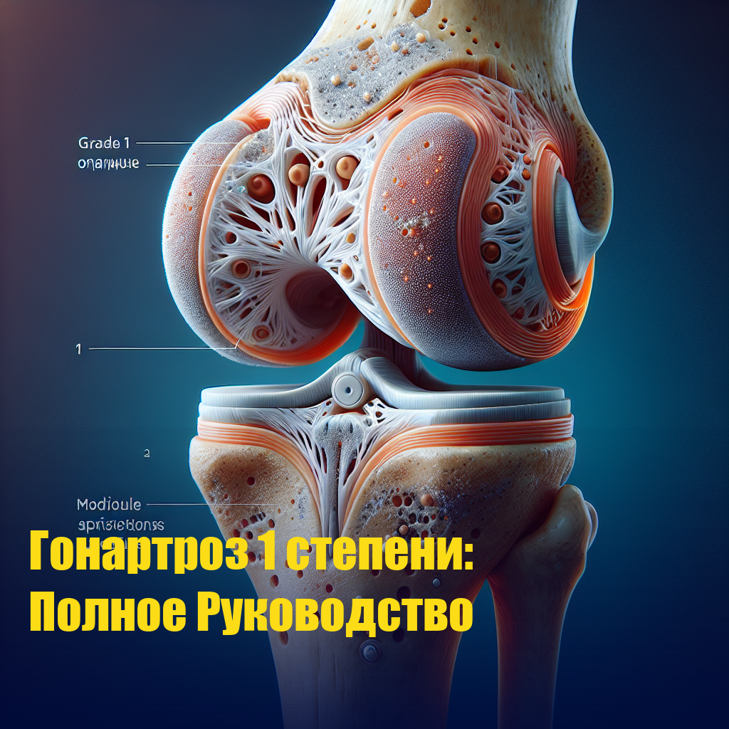 Гонартроз 1 степени: Полное Руководство