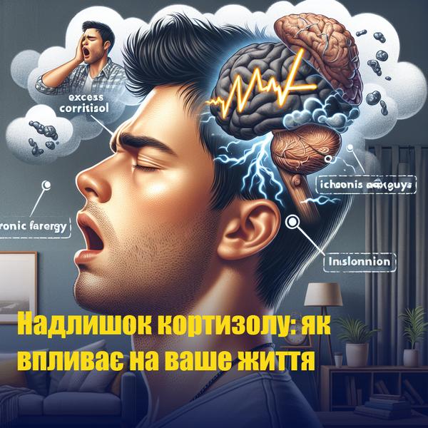 Надлишок кортизолу: як впливає на ваше життя