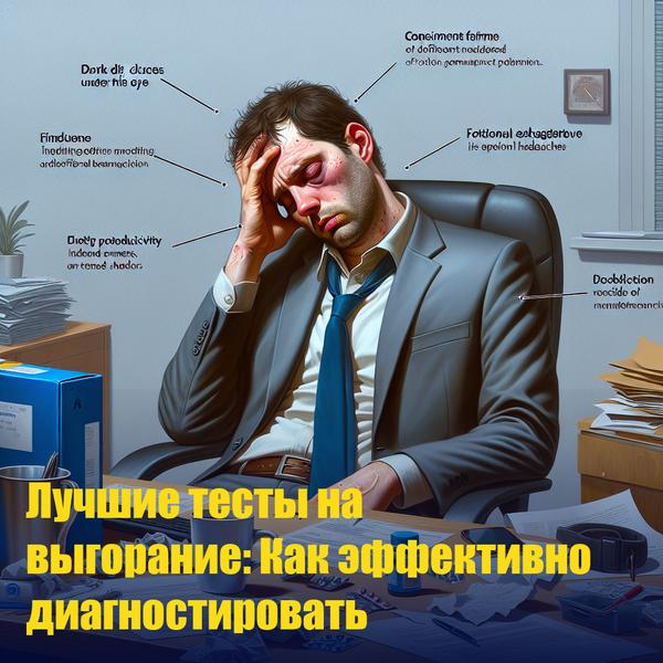 Лучшие тесты на выгорание: Как эффективно диагностировать