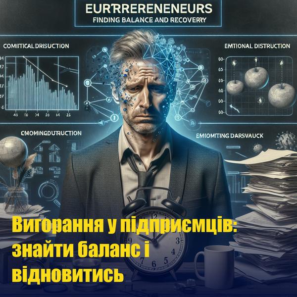 Вигорання у підприємців: знайти баланс і відновитись