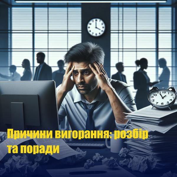 Причини вигорання: розбір та поради
